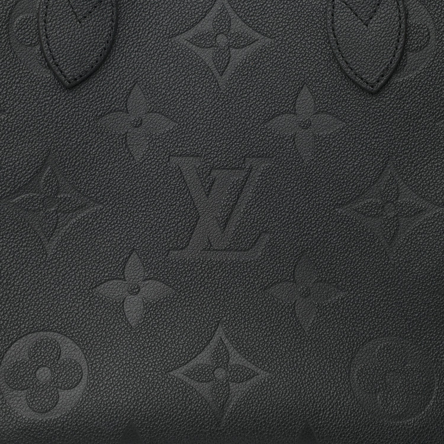 Louis Vuitton Empreinte Monogram Giant Neverfull MM Black 8 of 9