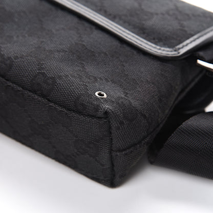 Gucci GG Monogram Web Flight Belt Bag Black 12 of 15