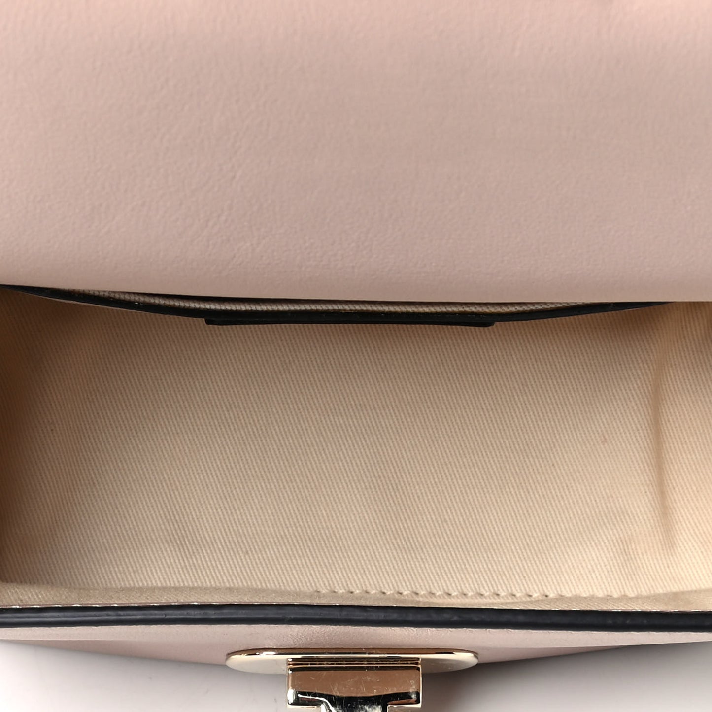 Calfskin Mini Rockstud Crossbody Bag Poudre