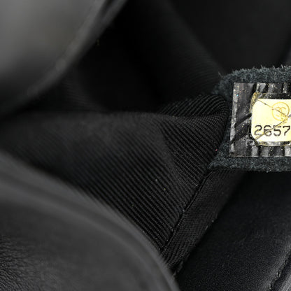 Chanel Metallic Crumpled Goatskin Small Boy Flap Black Gold 7 of 11
