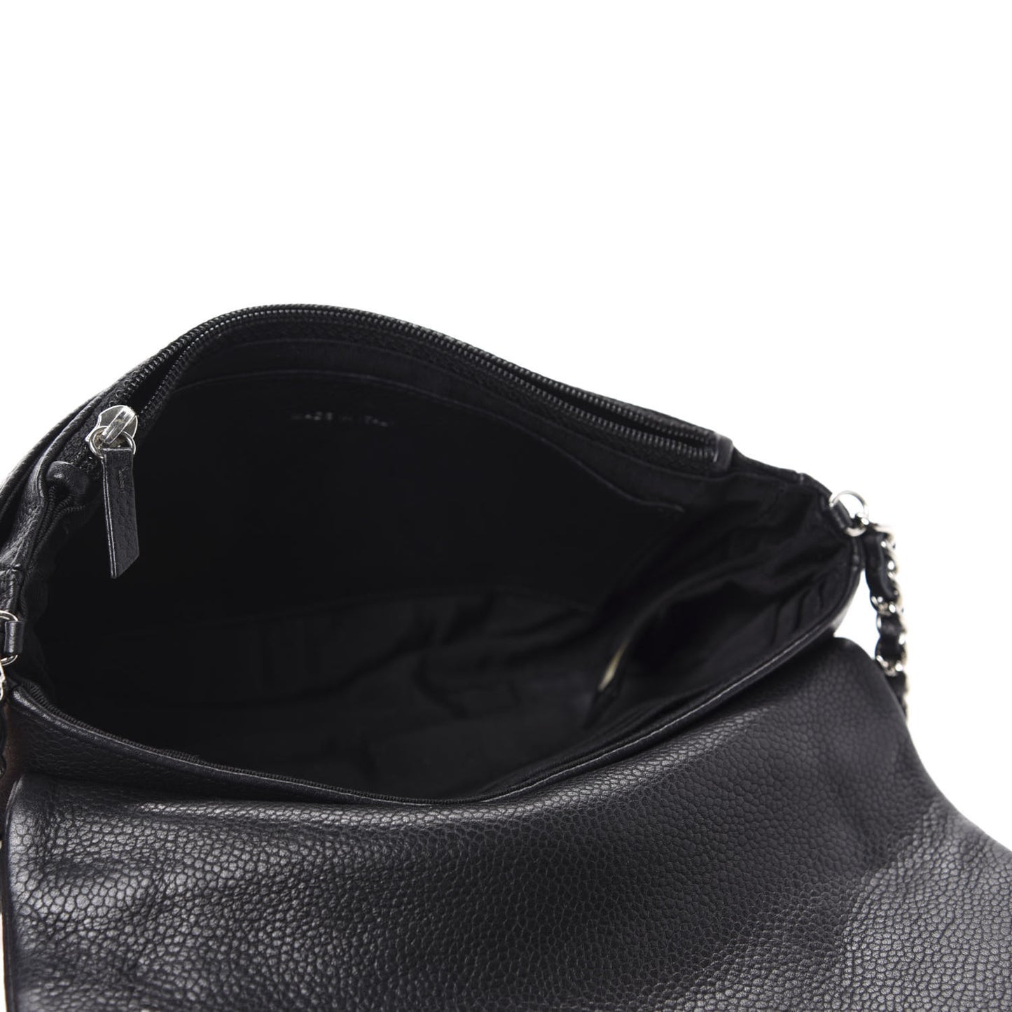 Caviar Half Moon Wallet On Chain WOC Black