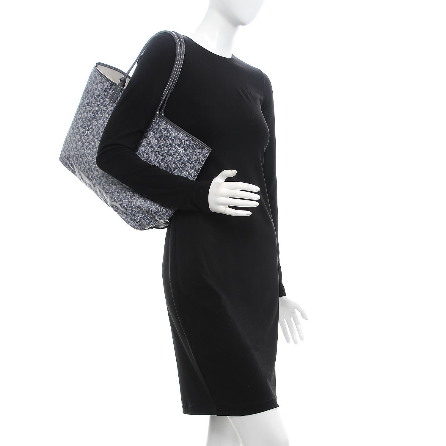 Goyard Goyardine Saint Louis PM Grey 2 of 18