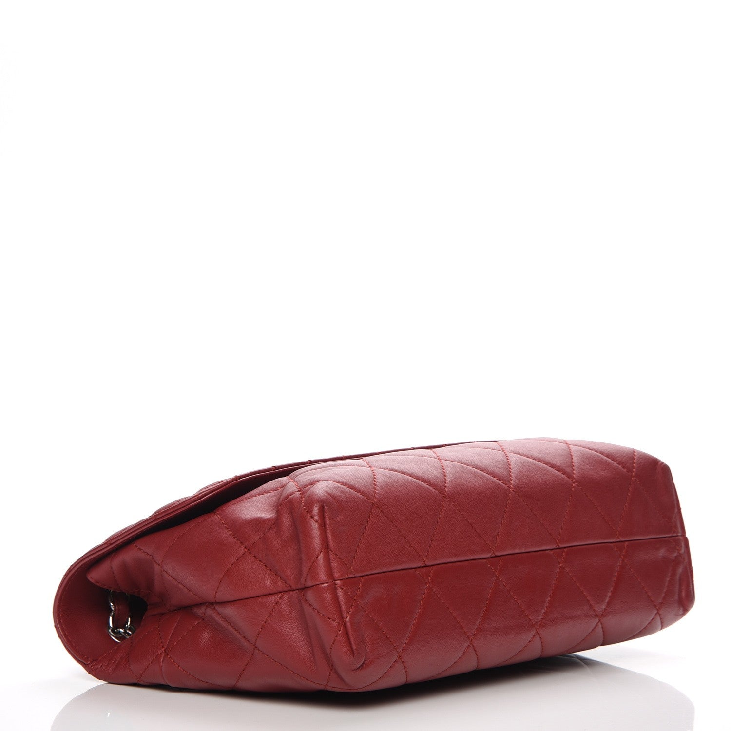 Chanel Calfskin Quilted In the Business Flap Dark Red 4 of 7