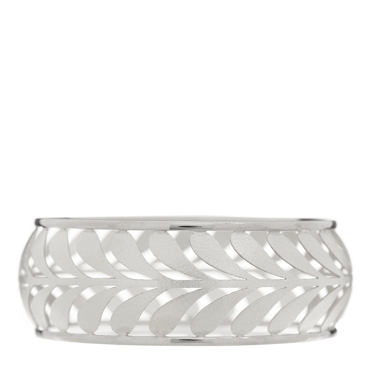 Sterling Silver Villa Paloma Palm Bangle Bracelet
