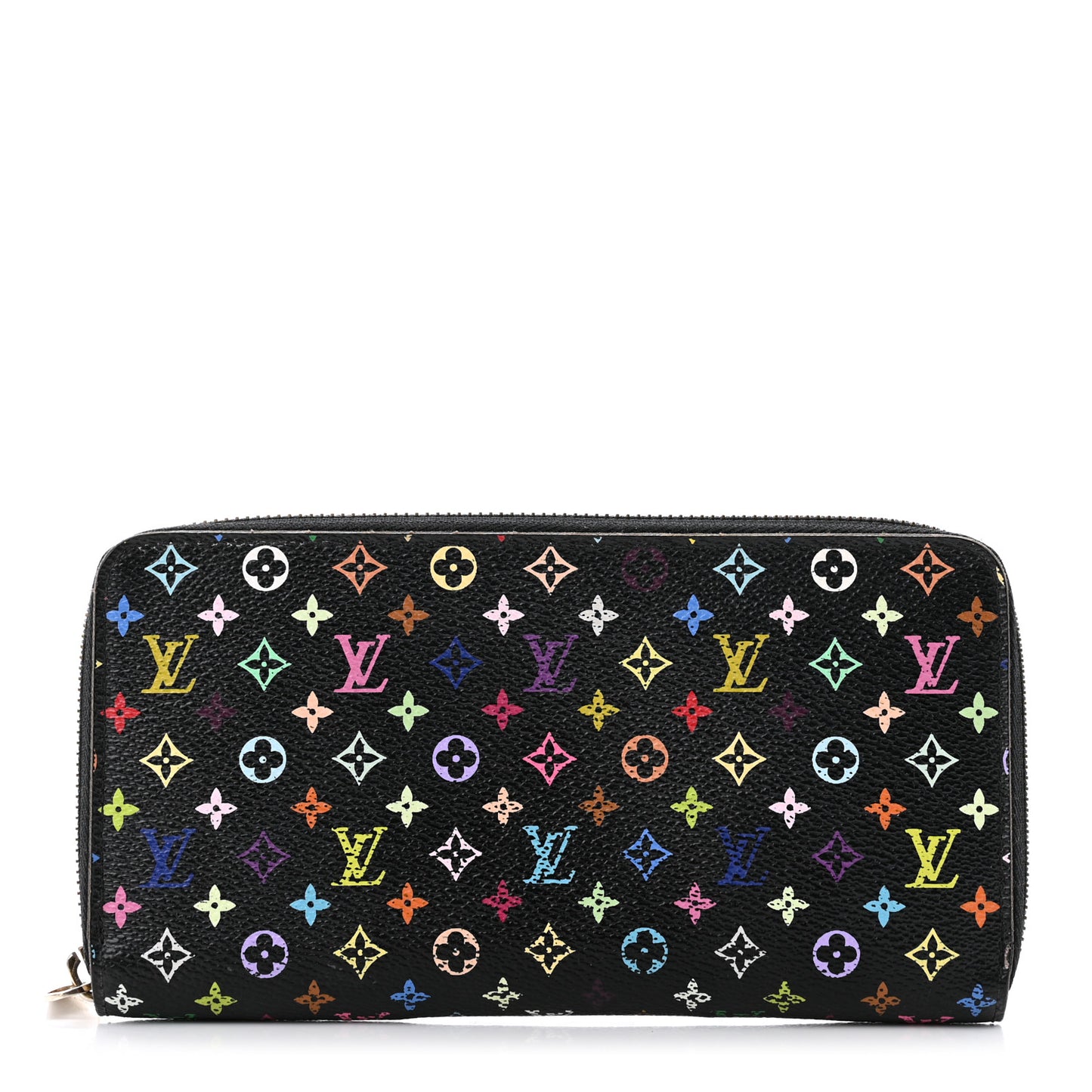 Monogram Multicolor Zippy Wallet Black Grenade