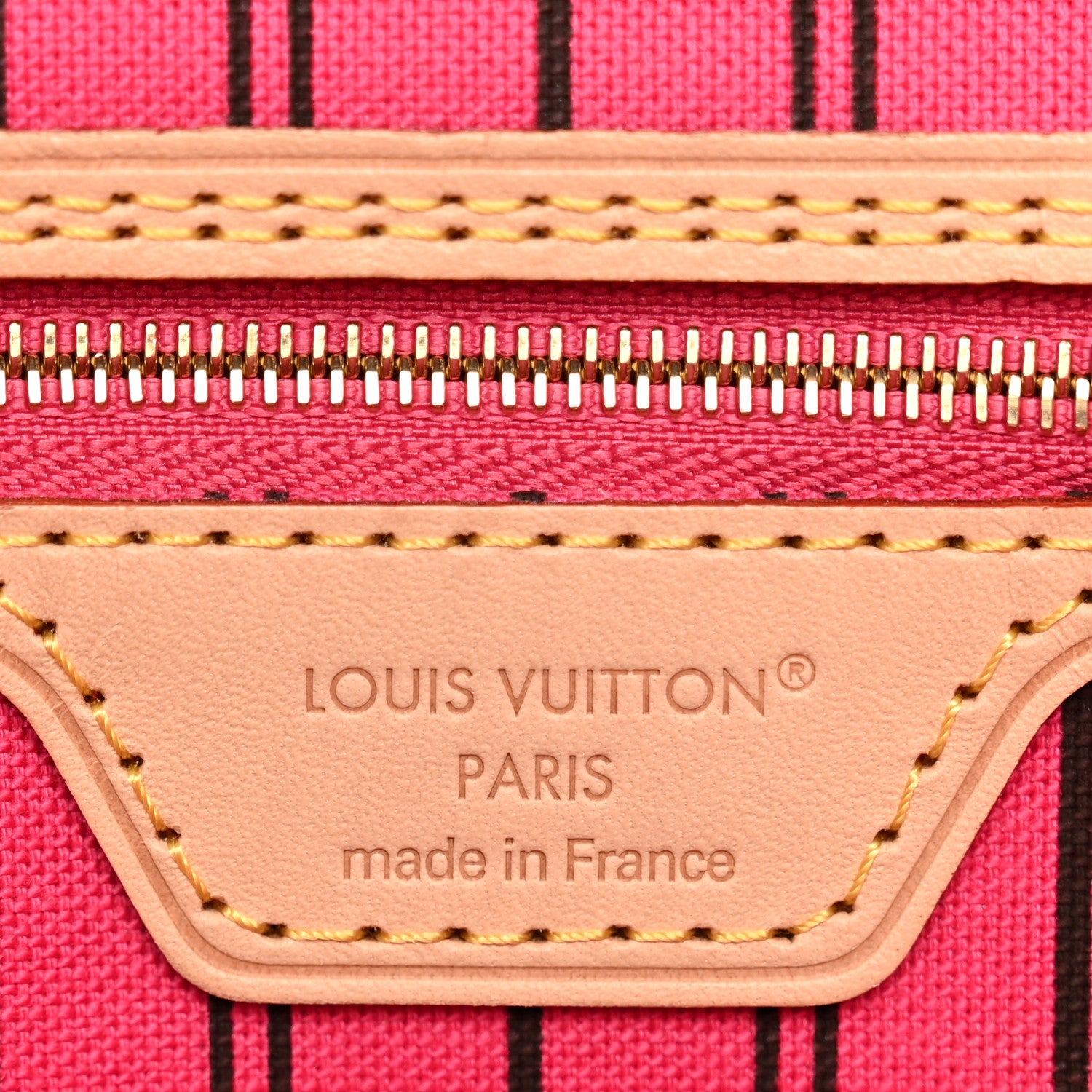 Louis Vuitton Monogram Inside Out Neverfull Bandouliere MM Rose Pondichery 6 of 11