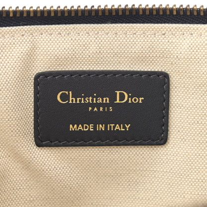 Christian Dior Oblique Pouch Clutch Blue 5 of 6