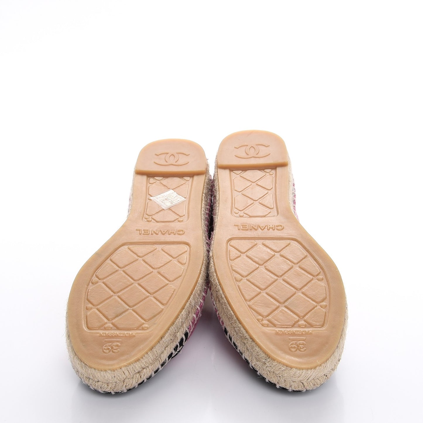 Linen CC Espadrilles 39 Pink