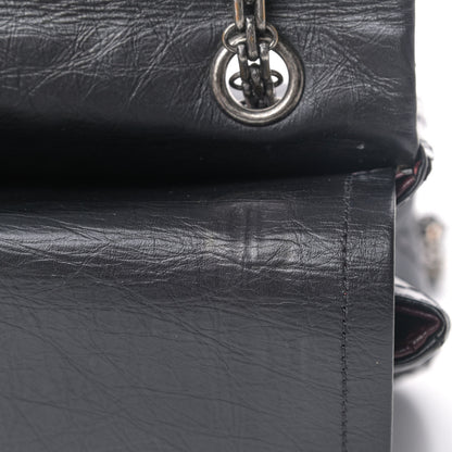 Chanel Aged Calfskin Quilted 2.55 Reissue 226 Flap Black 6 of 8