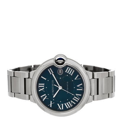 Cartier Stainless Steel 40mm Ballon Bleu De Cartier Automatic Watch Blue 2 of 5