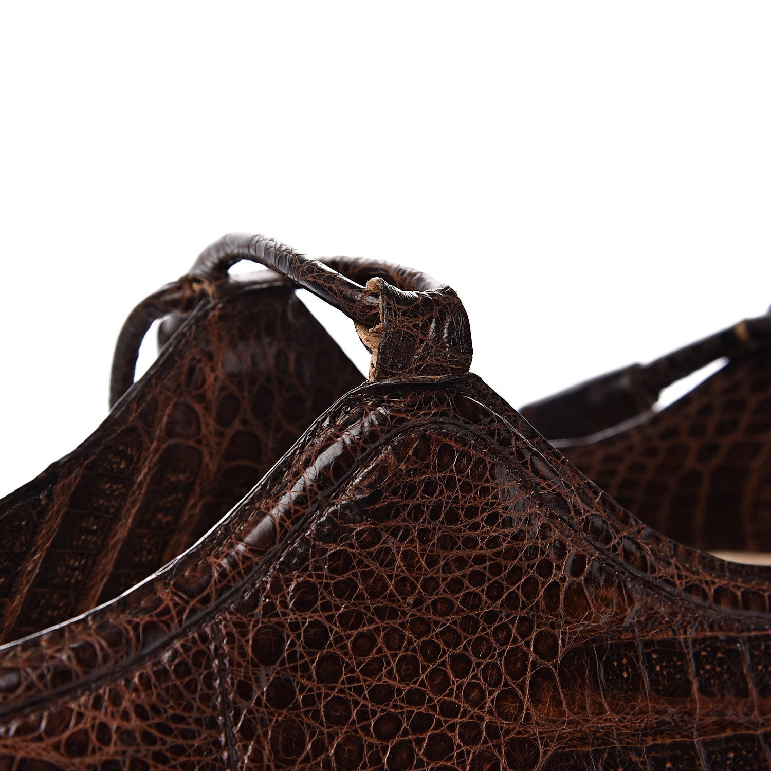 Nancy Gonzalez Crocodile Tote Brown 12 of 18
