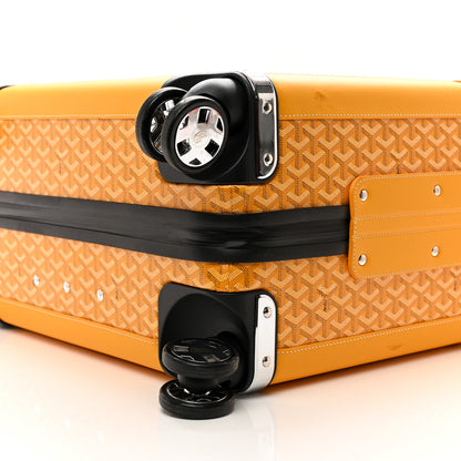 Goyard Goyardine Satolas GM Rolling Suitcase Yellow 10 of 12