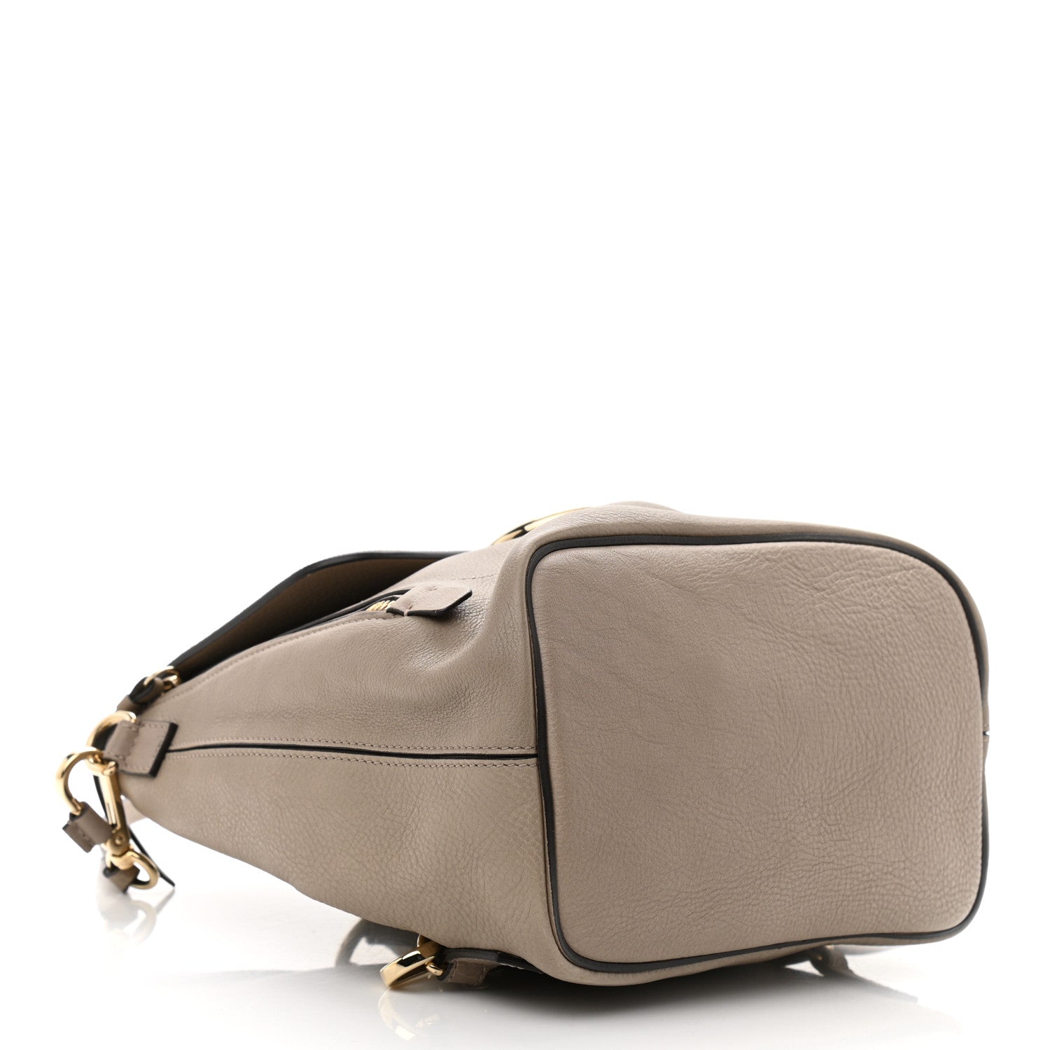 Chloe Suede Calfskin Small Faye Backpack Motty Grey 4 of 10