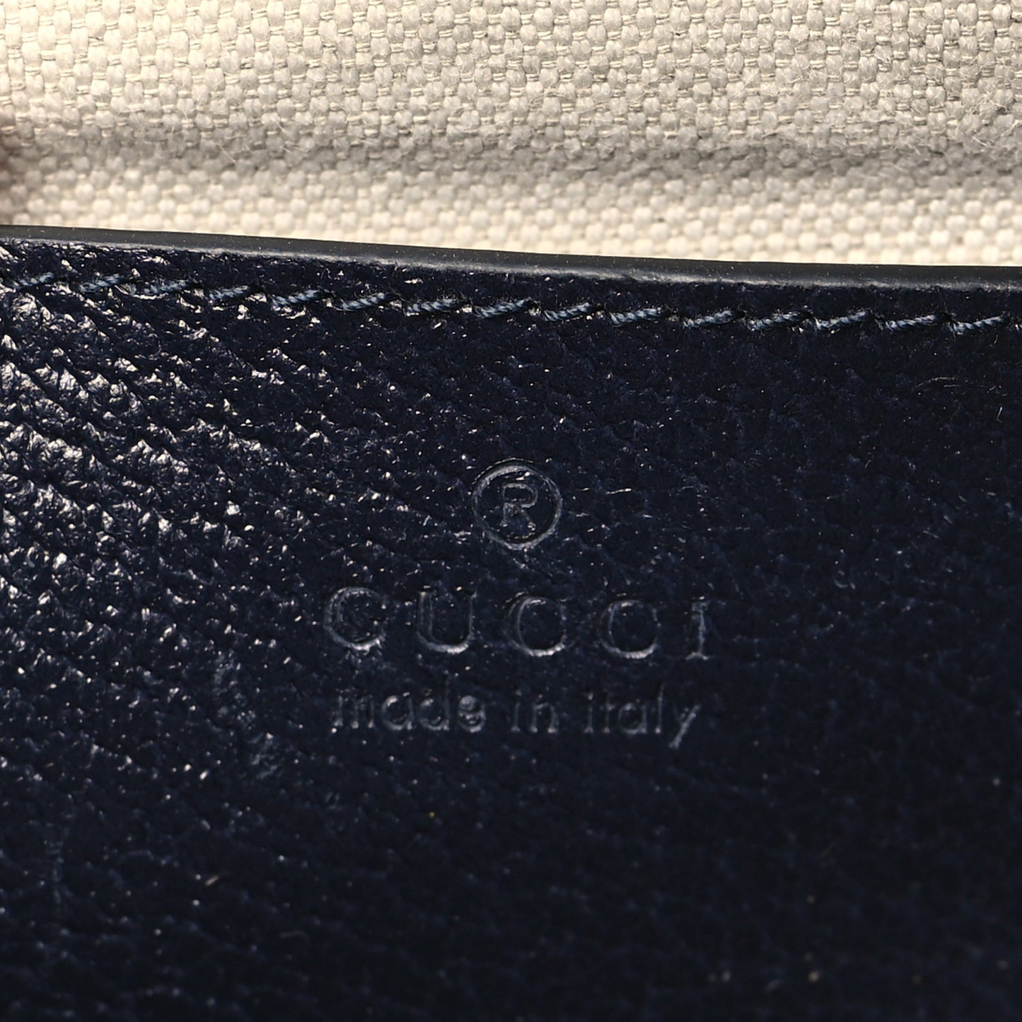 GG Supreme Monogram Textured Dollar Calfskin Web Small Ophidia Camera Bag Beige Blue