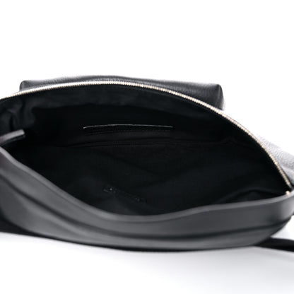 Balenciaga Smooth Calfskin Logo Large Everyday Beltpack Black 5 of 13