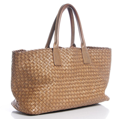 Bottega Veneta Chevre Intrecciato Medium Cabat Ottone 3 of 7