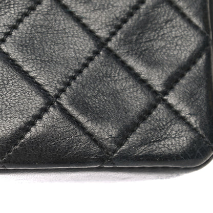 Chanel Lambskin Quilted Micro Mini Flap Bag Black 18 of 24