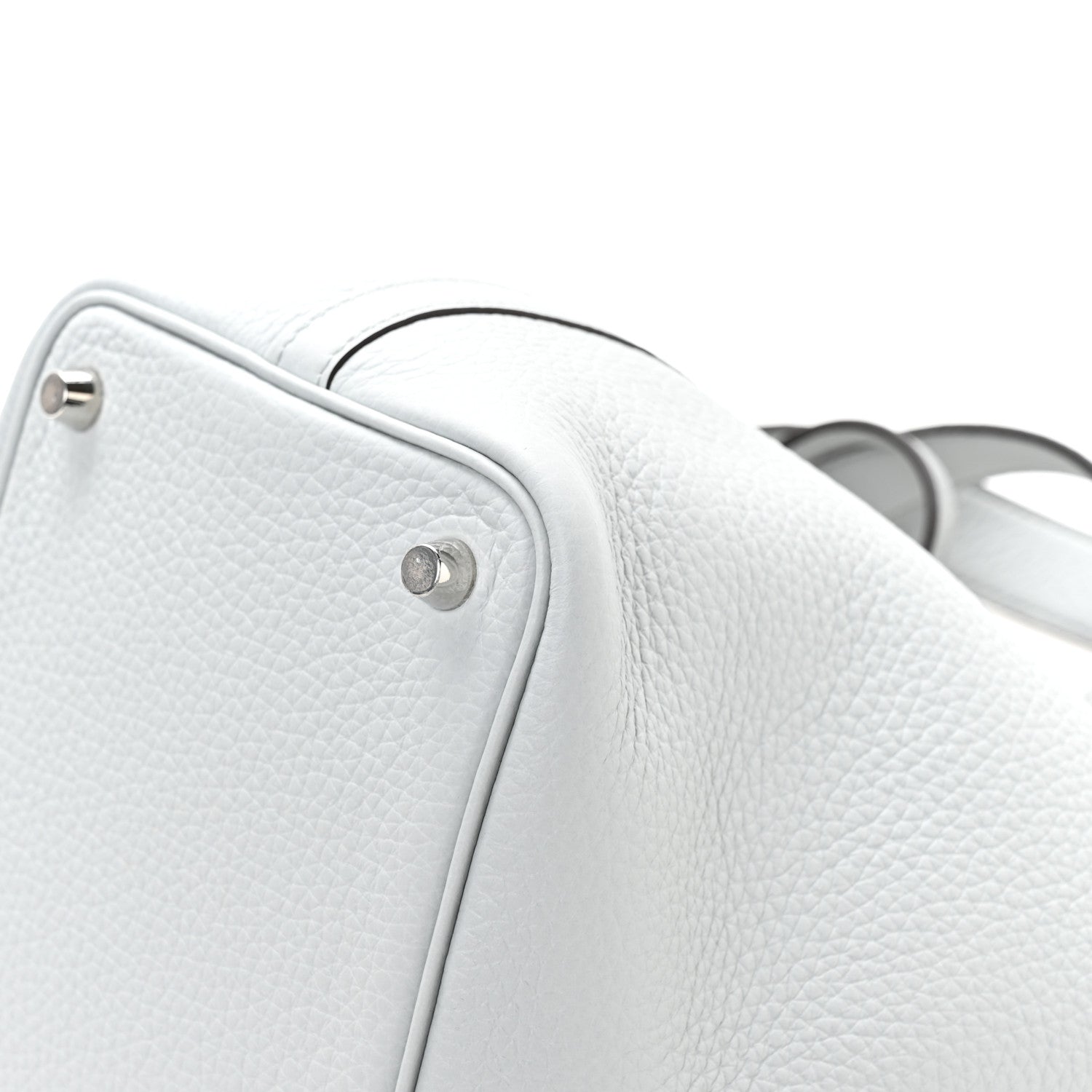 Hermes Taurillon Clemence Picotin Lock 18 PM Bleu Pale 10 of 13