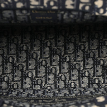 Christian Dior Oblique Medium Book Tote Blue Multicolor 5 of 17