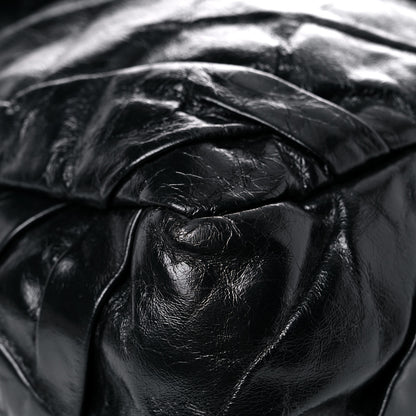 Chanel Glazed Calfskin Twisted Maxi Flap Black 9 of 12
