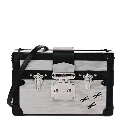 Louis Vuitton Epi Petite Malle Silver 1 of 10