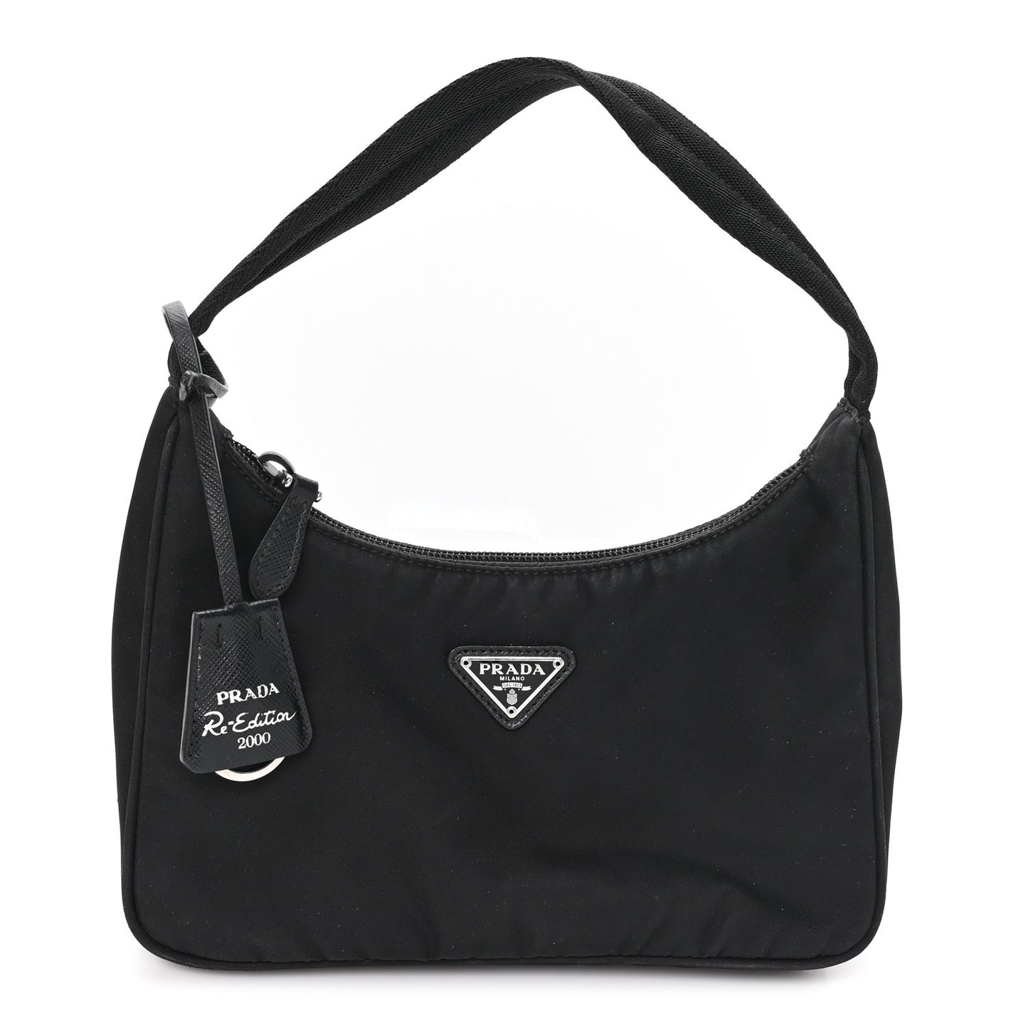 Tessuto Nylon Mini Re-Edition 2000 Bag Black