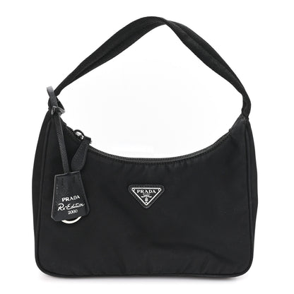 Prada Tessuto Nylon Mini Re-Edition 2000 Bag Black 1 of 12