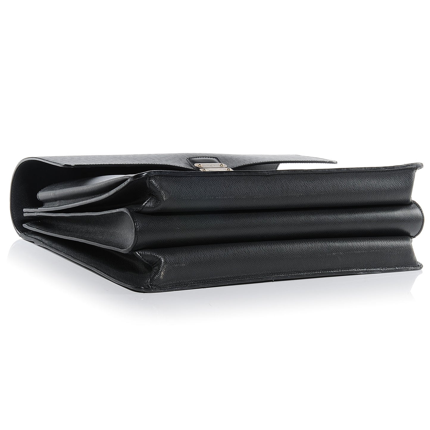 Taiga Neo Robusto 3 Compartment Briefcase Ardoise Black