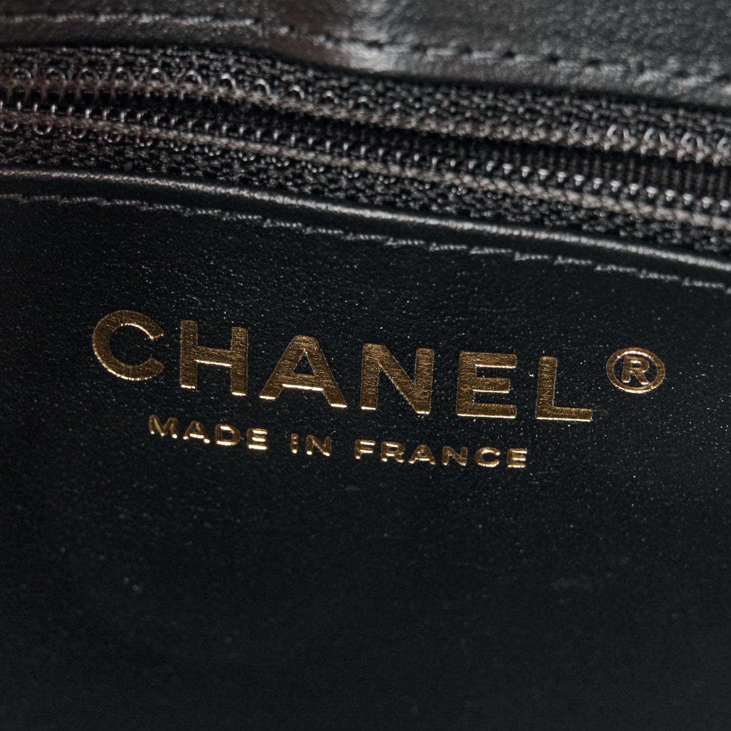 Shiny Aged Calfskin Quilted Nano Kelly Shopper Black