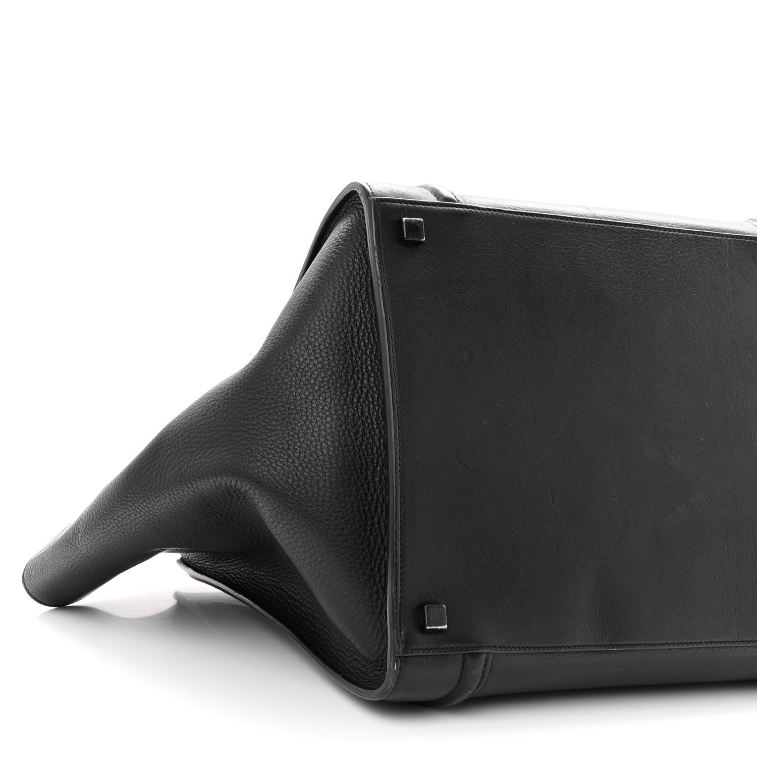 Celine Supple Calfskin Medium Phantom Luggage Black 8 of 10