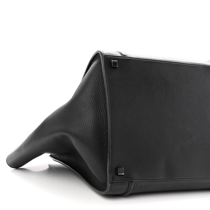 Celine Supple Calfskin Medium Phantom Luggage Black 8 of 10