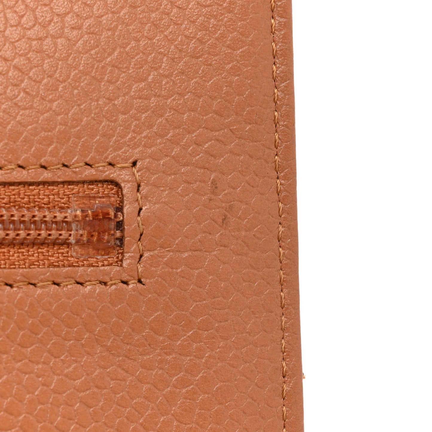 Caviar Quilted Wallet On Chain WOC Light Brown