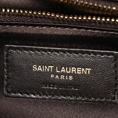 Saint Laurent Sequin Satin Monogram Tassel Kate 99 Brown 6 of 10