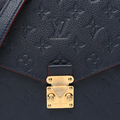 Louis Vuitton Empreinte Pochette Metis Marine Rouge 9 of 11