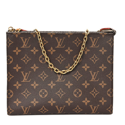 Louis Vuitton Monogram Toiletry Pouch On Chain 1 of 11