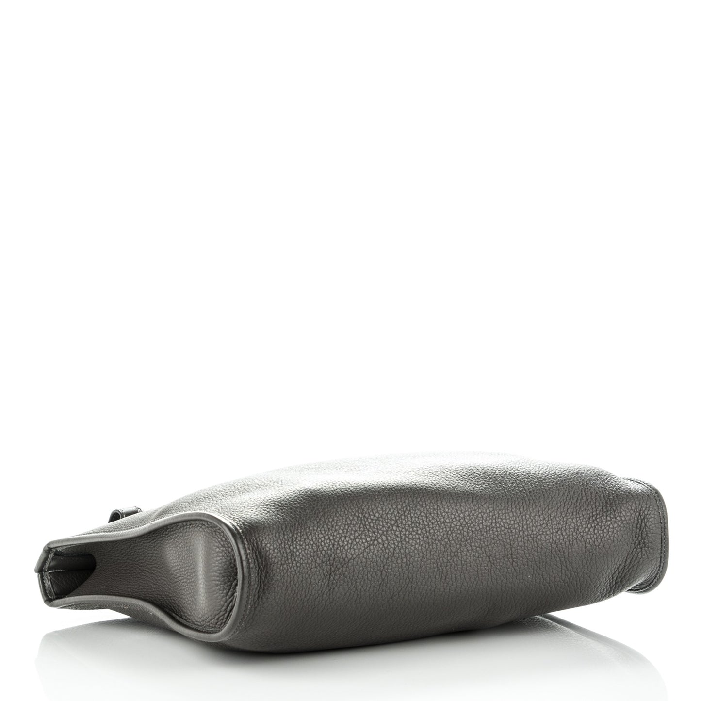 Taurillon Clemence Shoulder Bag Graphite