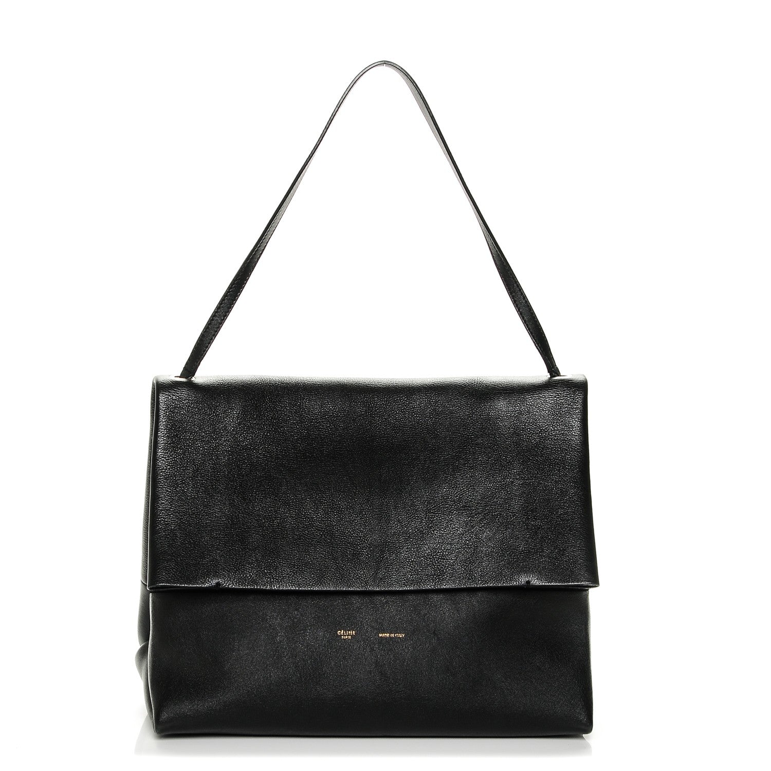 Celine Baby Calfskin All Soft Shoulder Bag Black 1 of 7