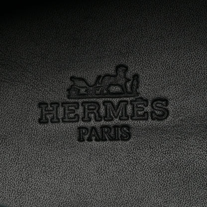Hermes Calfskin Mens First Derby Shoes 40 Black 8 of 12