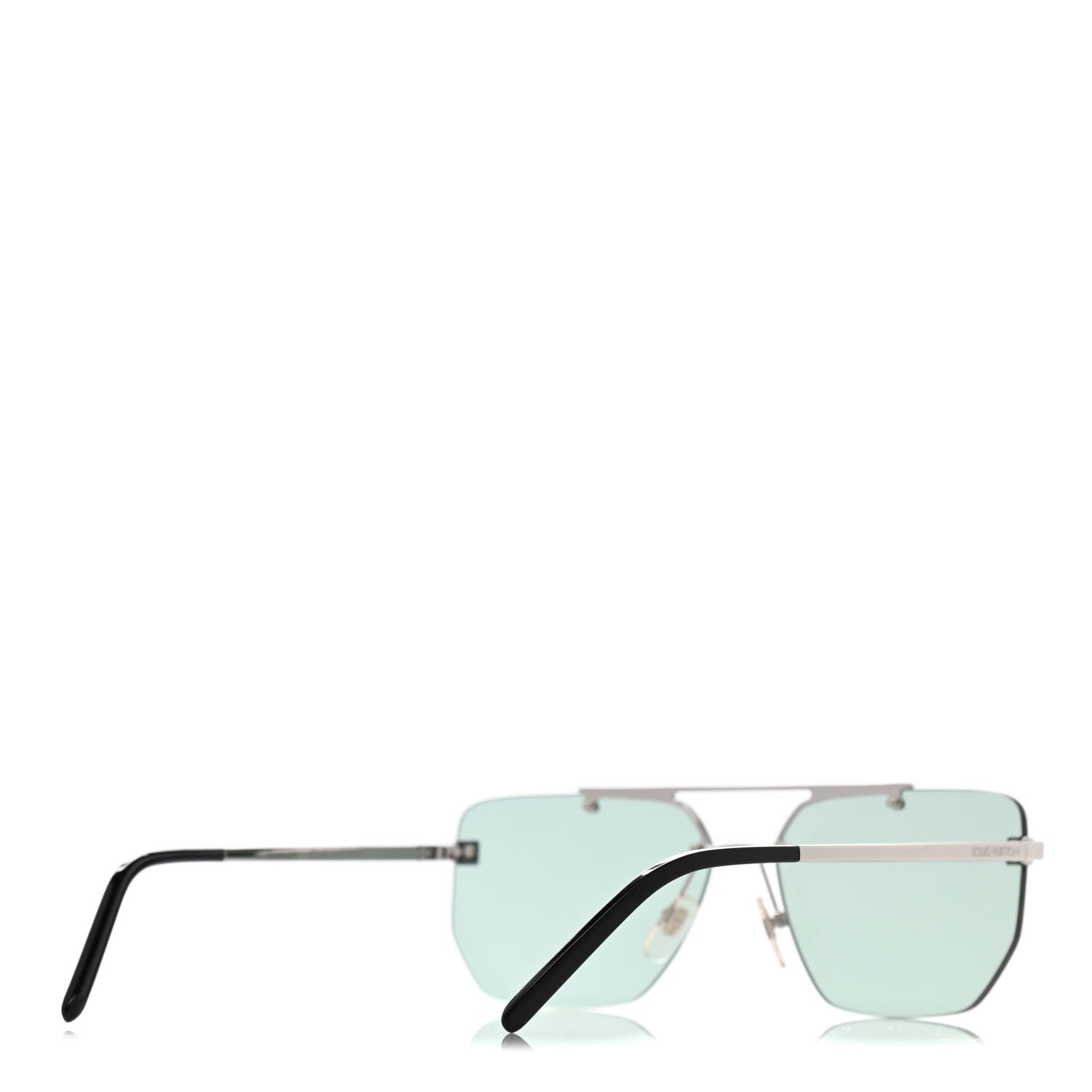 Louis Vuitton Aviator Sunglasses Z1201W Blue 4 of 7
