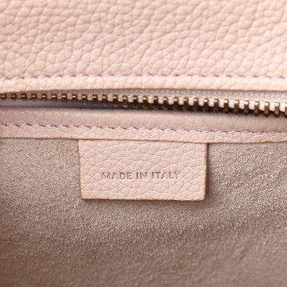 Celine Drummed Calfskin Nano Luggage Pale Pink 7 of 10