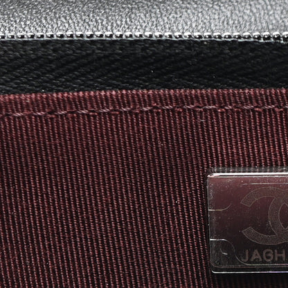 Chanel Lambskin Quilted Wallet On Chain WOC Black 8 of 13