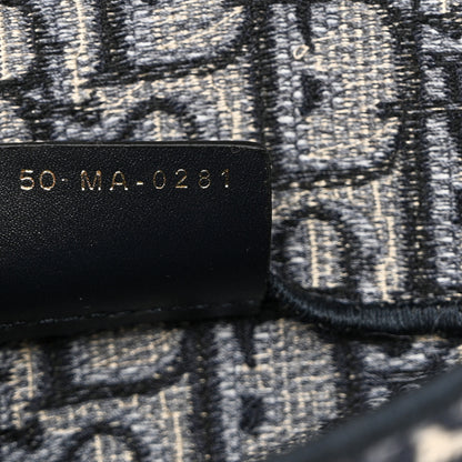 Christian Dior Oblique Slim Saddle Pouch Blue 7 of 10