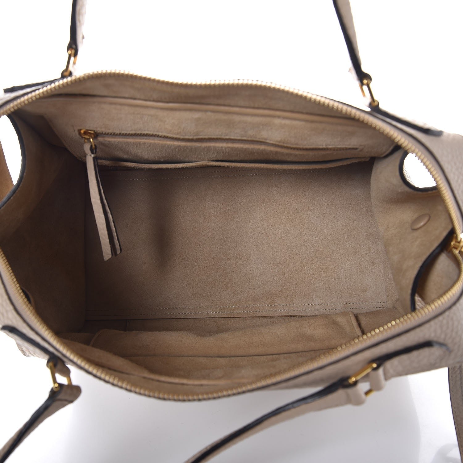Celine Bullhide Calfskin Small Ring Bag Dune 5 of 9