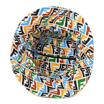 Fendi X SARA COLEMAN Nylon FF Vertigo Reversible Bucket Hat Multicolor 3 of 11