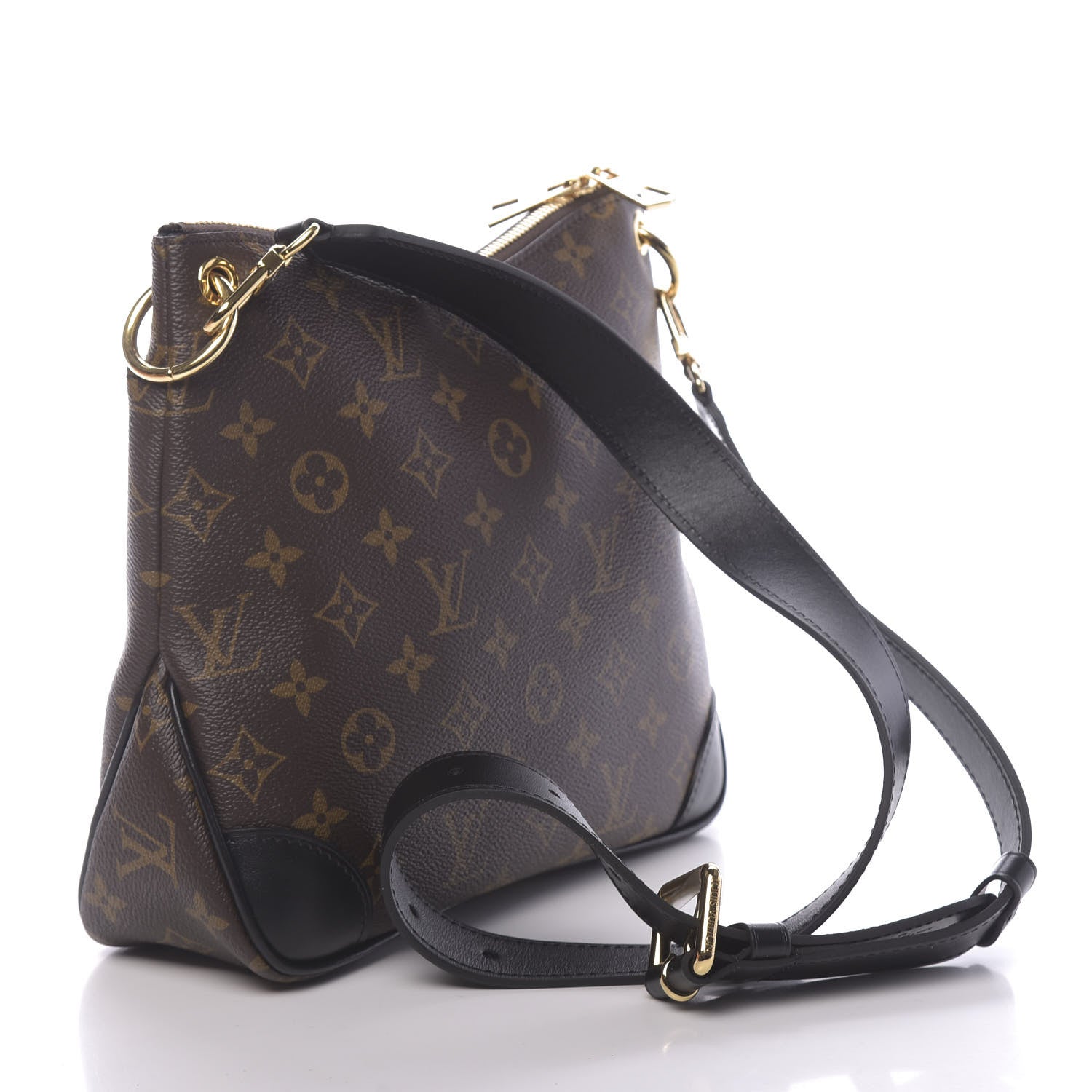 Louis Vuitton Monogram Odeon PM Black 3 of 10