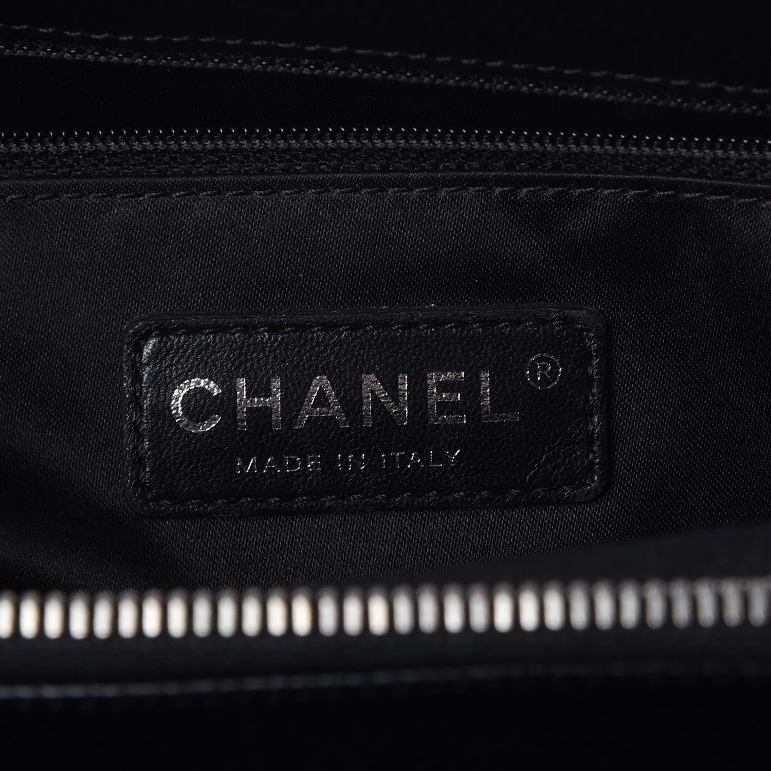 Chanel Caviar Quilted Grand Shopping Tote GST Black 7 of 9