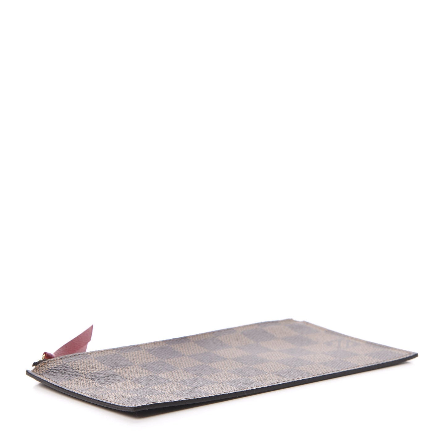 Damier Ebene Felicie Chain Wallet Zippered Insert