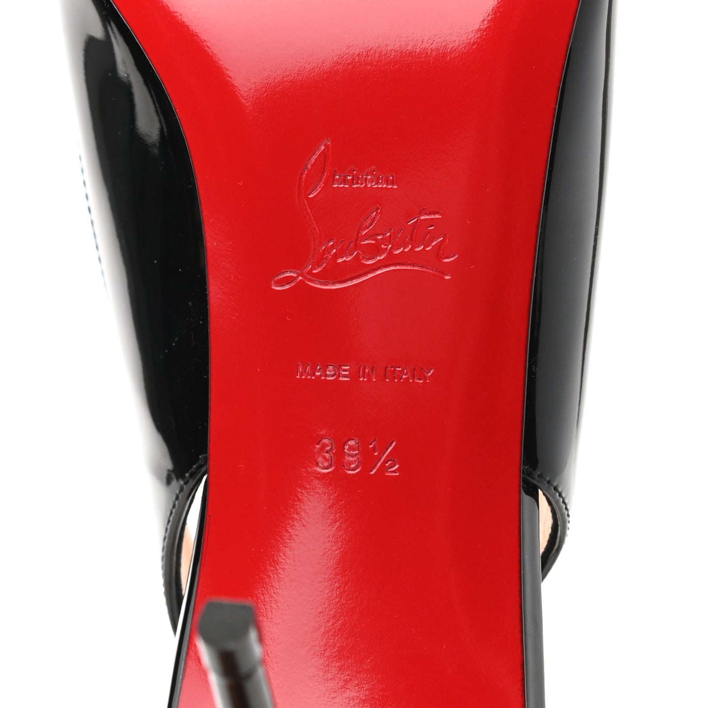 Patent Kate Sling 85 Pumps 39.5 Black