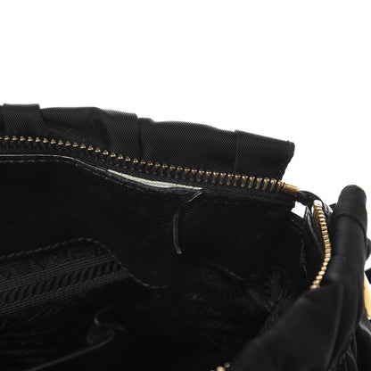 Prada Tessuto Nylon Gaufre Shopping Satchel Black 10 of 18