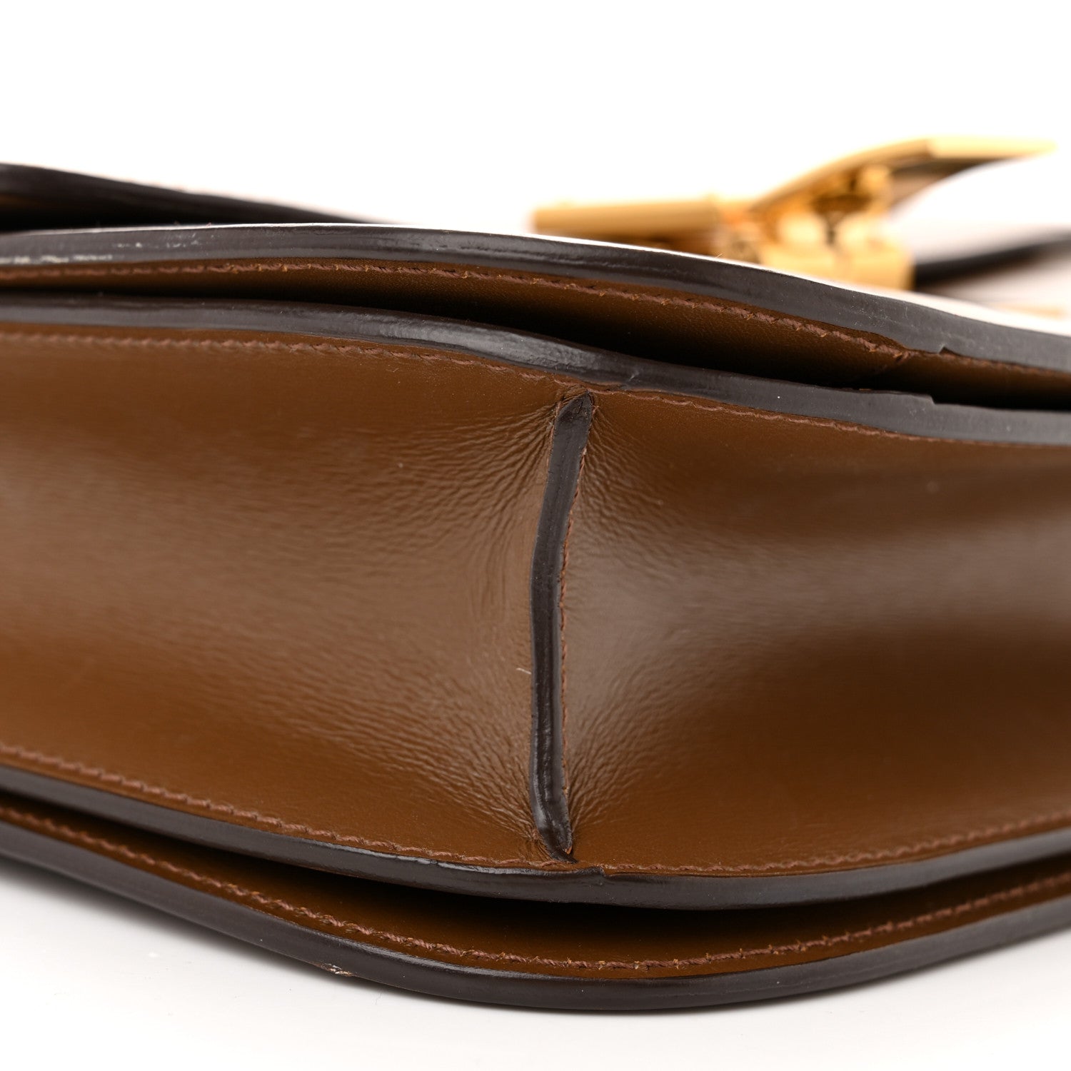 Celine Box Calfskin Medium Classic Box Flap Bag Camel 9 of 22